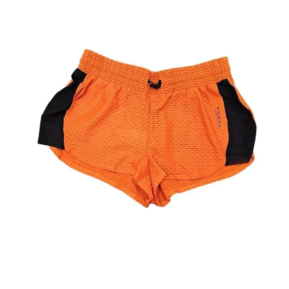 Koral Power Netz Shorts Tango Black - Picture 3 of 7